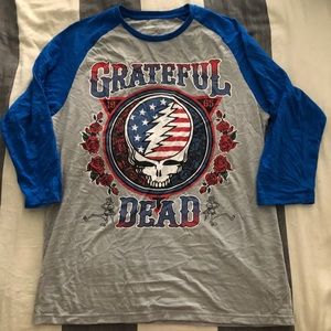 Officially Licensed Grateful Dead Baseball Tee